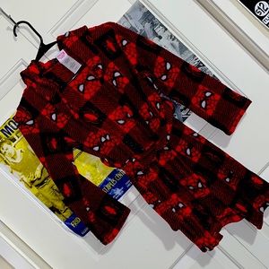 Kids MARVEL SPIDER-MAN bathrobe